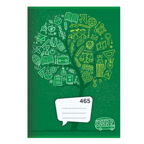 A4-Notizbuch, 60 Blatt - kariert 465